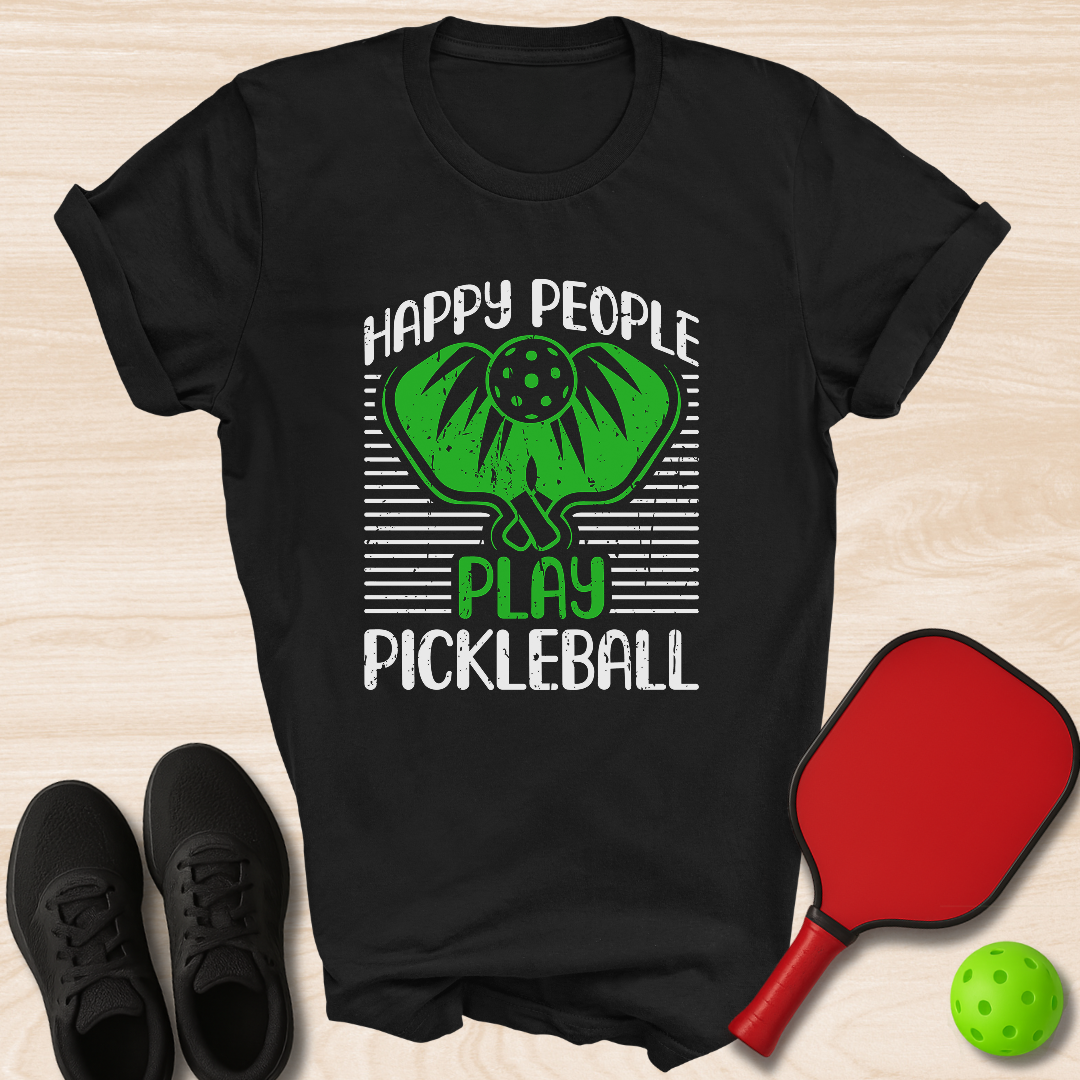 Happy People Play Pickleball