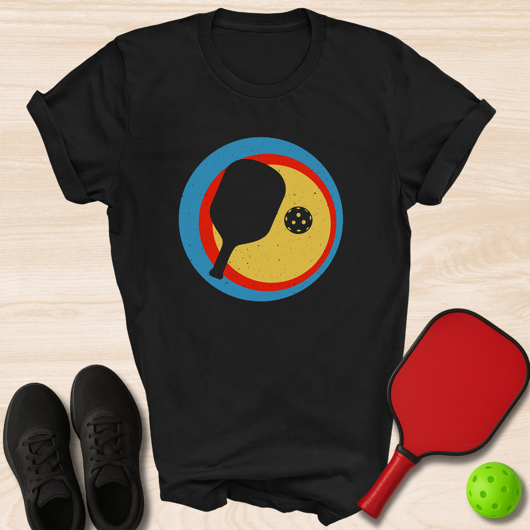 Retro Circle Pickleball
