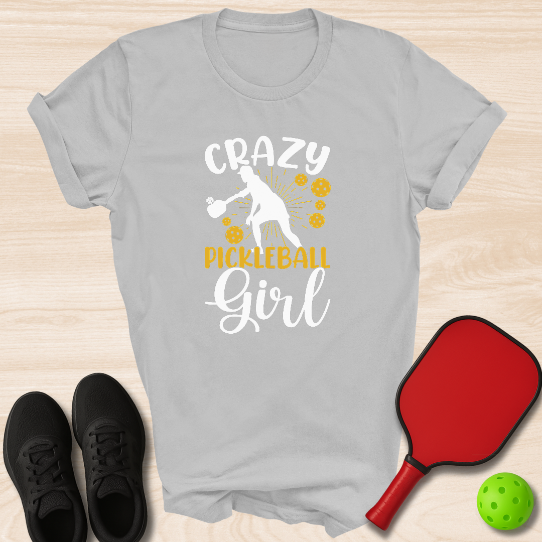 Crazy Pickleball Girl