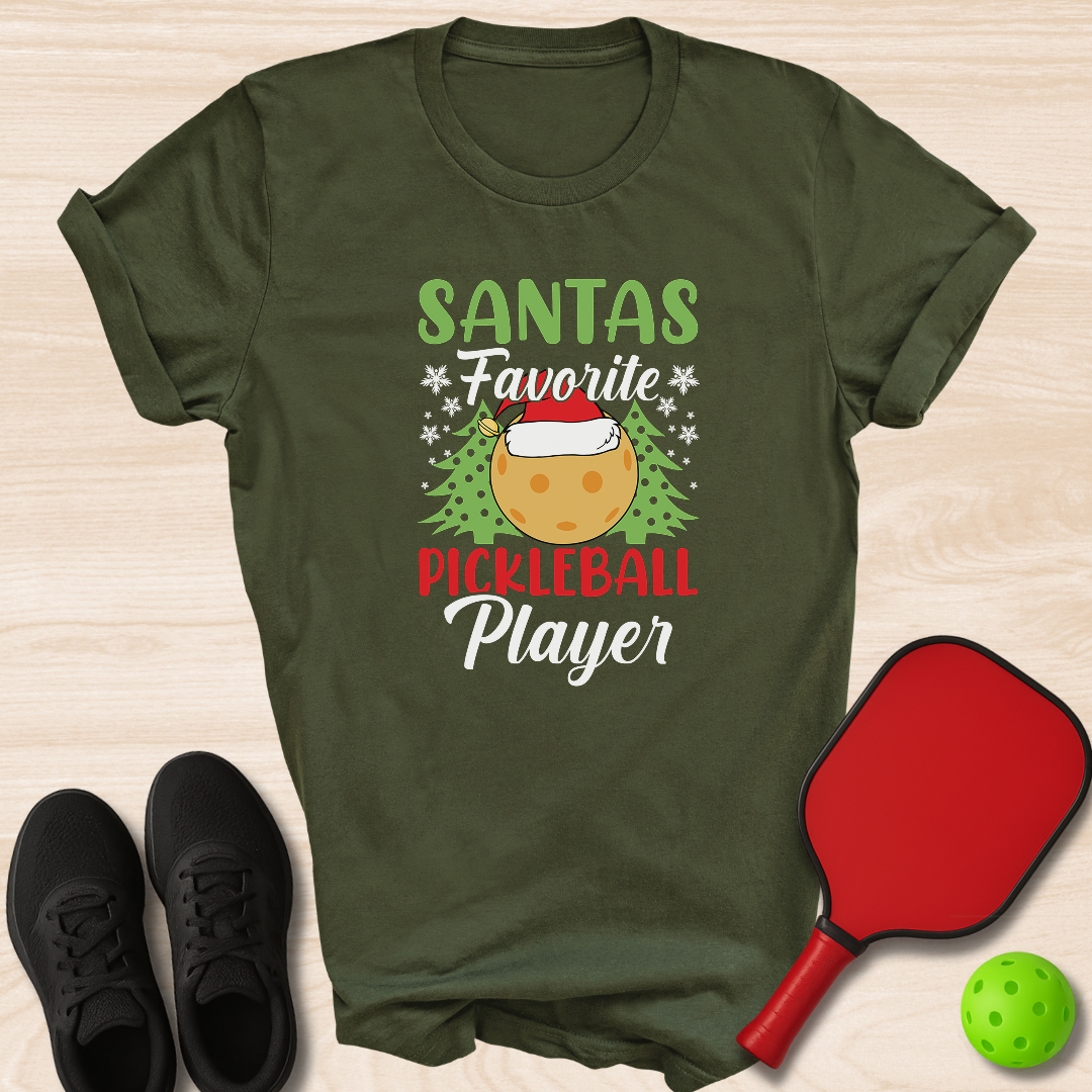 Santa's Favorite Pickleball Player