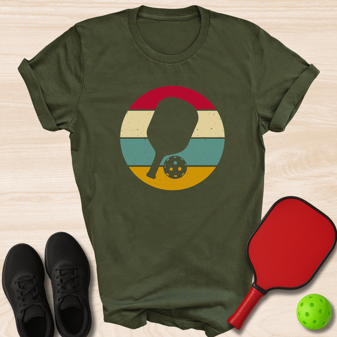 Pickleball Silhouette Paddle