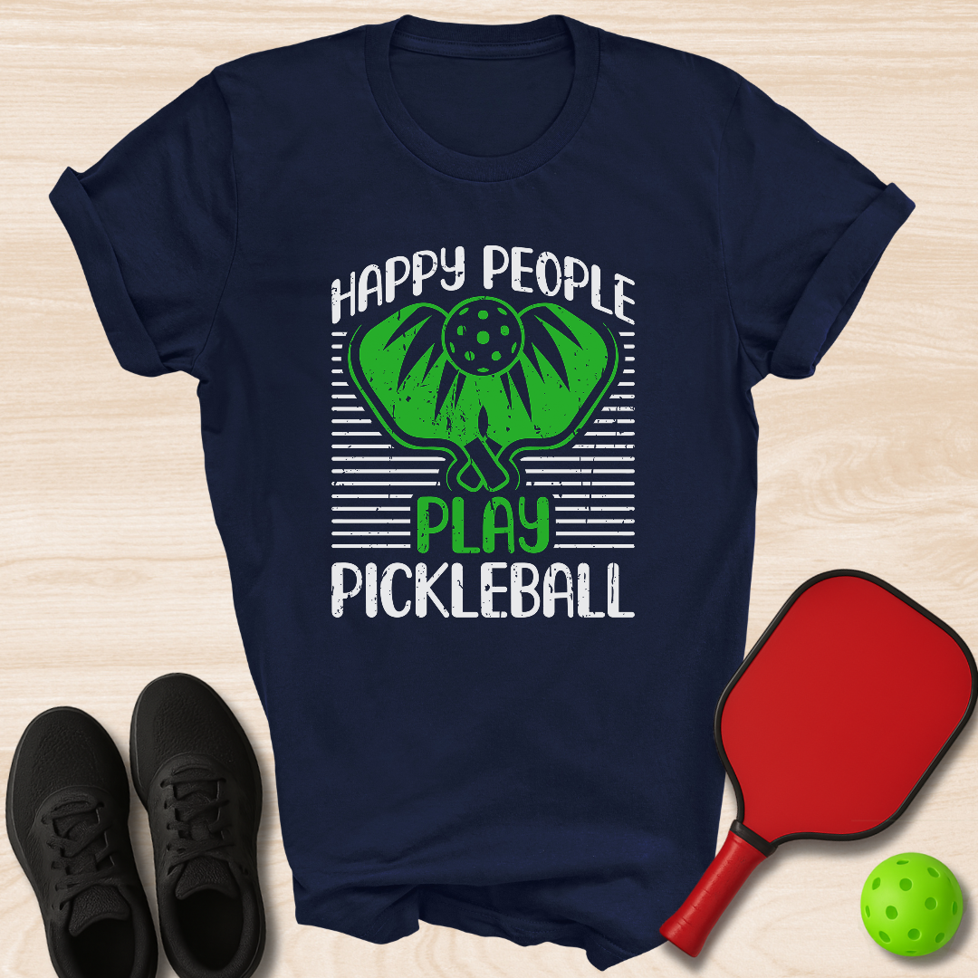 Happy People Play Pickleball