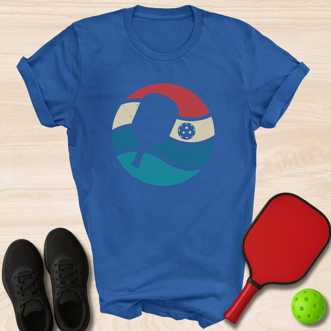 Circle Wave Retro Pickleball
