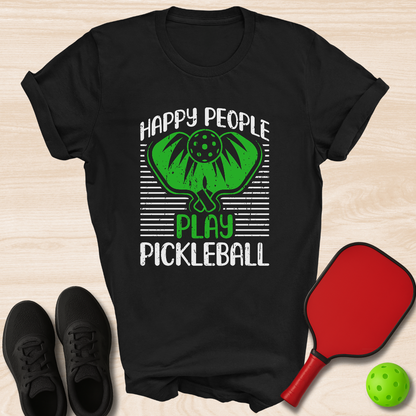 Happy People Play Pickleball