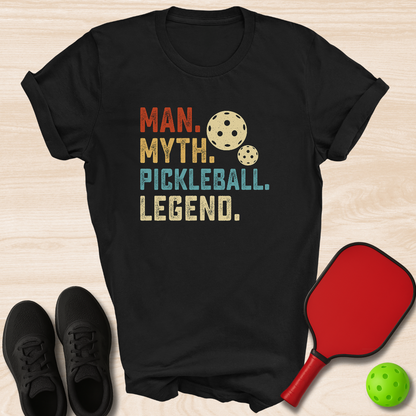 Man Myth Pickleball Legend With Pickleballs