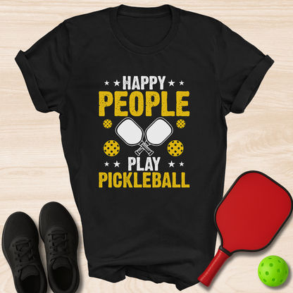 Happy People Play Pickleball