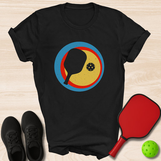 Retro Circle Pickleball