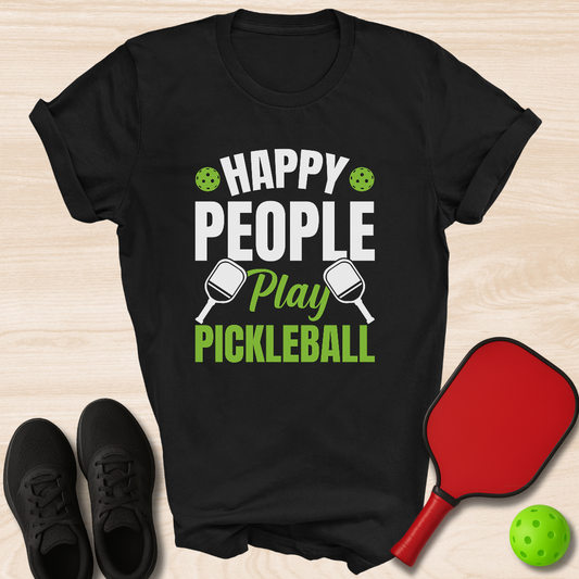 Happy People Play Pickleball