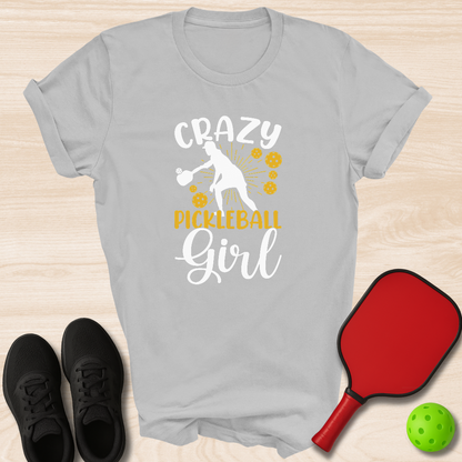 Crazy Pickleball Girl