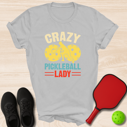 Crazy Pickleball Lady