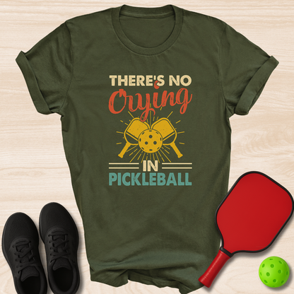 No Crying In Pickleball Retro