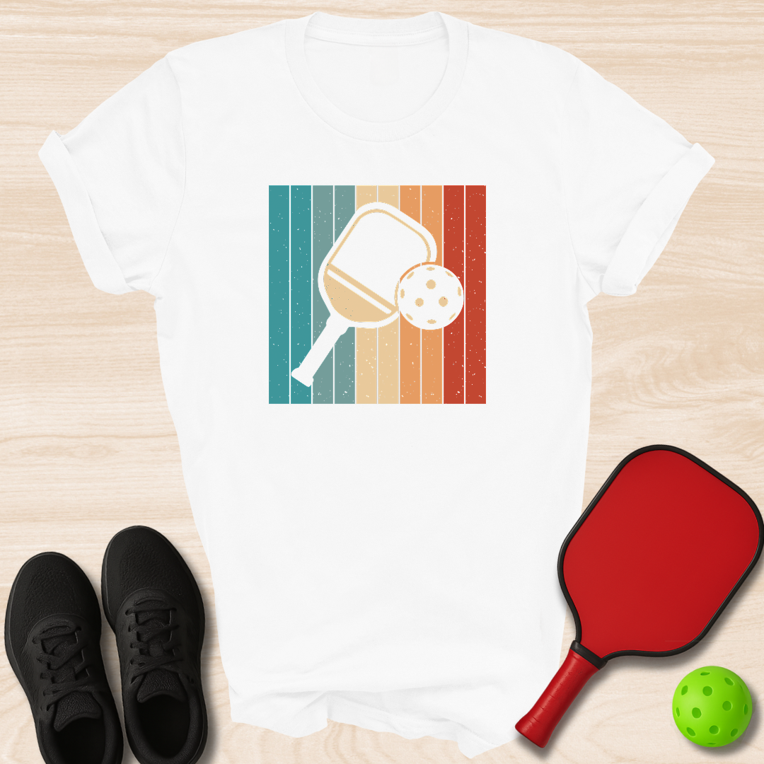Pickleball Retro Square