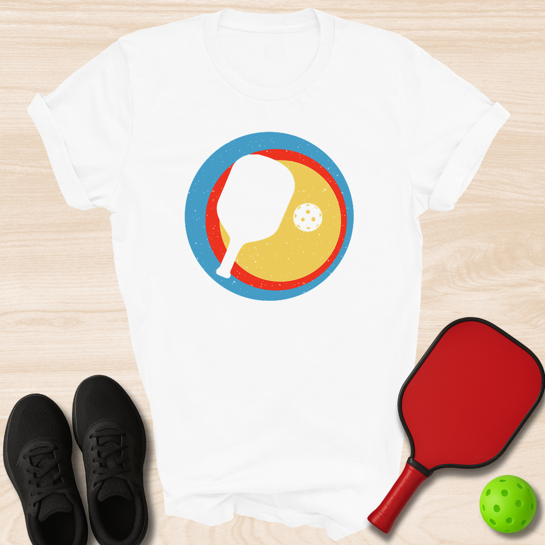 Retro Circle Pickleball