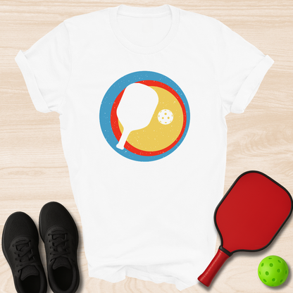 Retro Circle Pickleball
