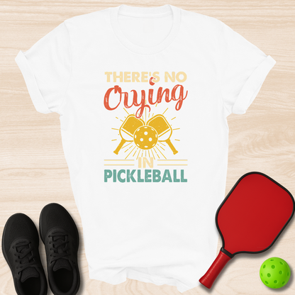 No Crying In Pickleball Retro