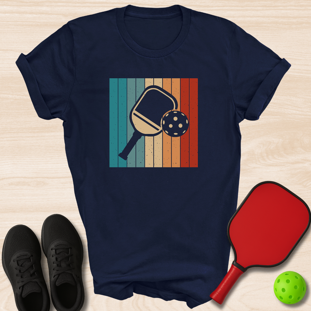 Pickleball Retro Square