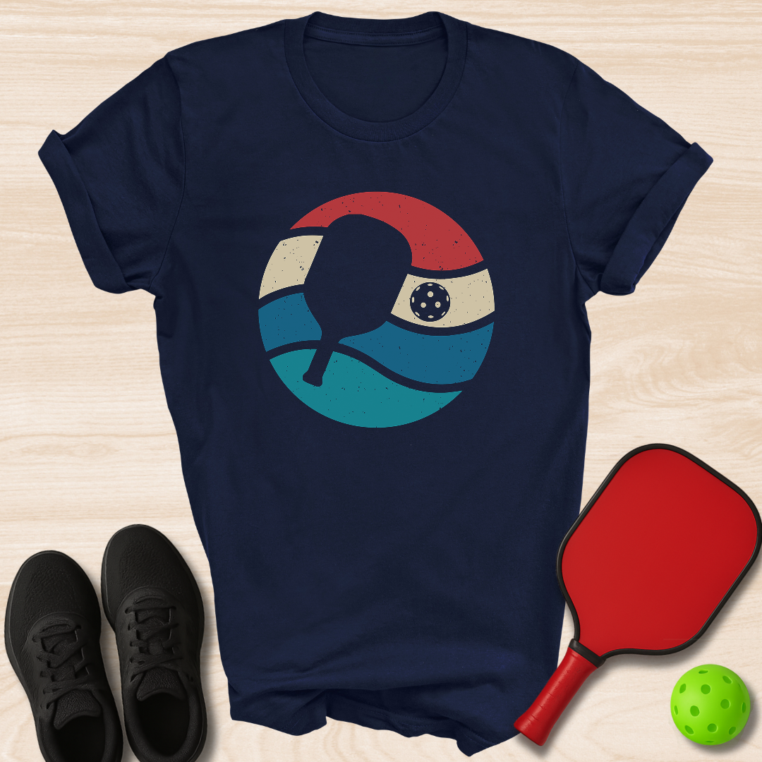 Circle Wave Retro Pickleball