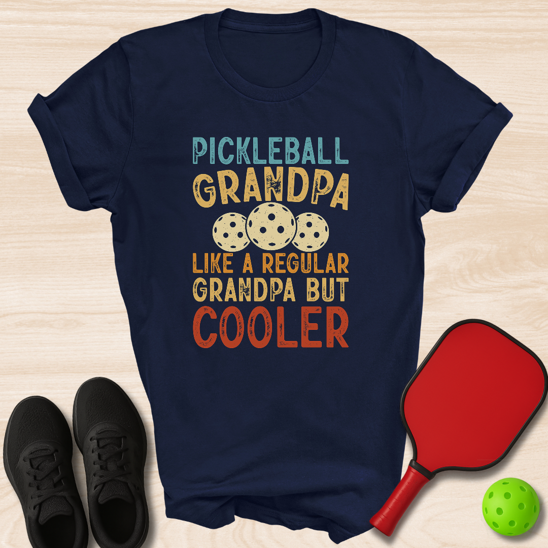 Pickleball Grandpa Cool