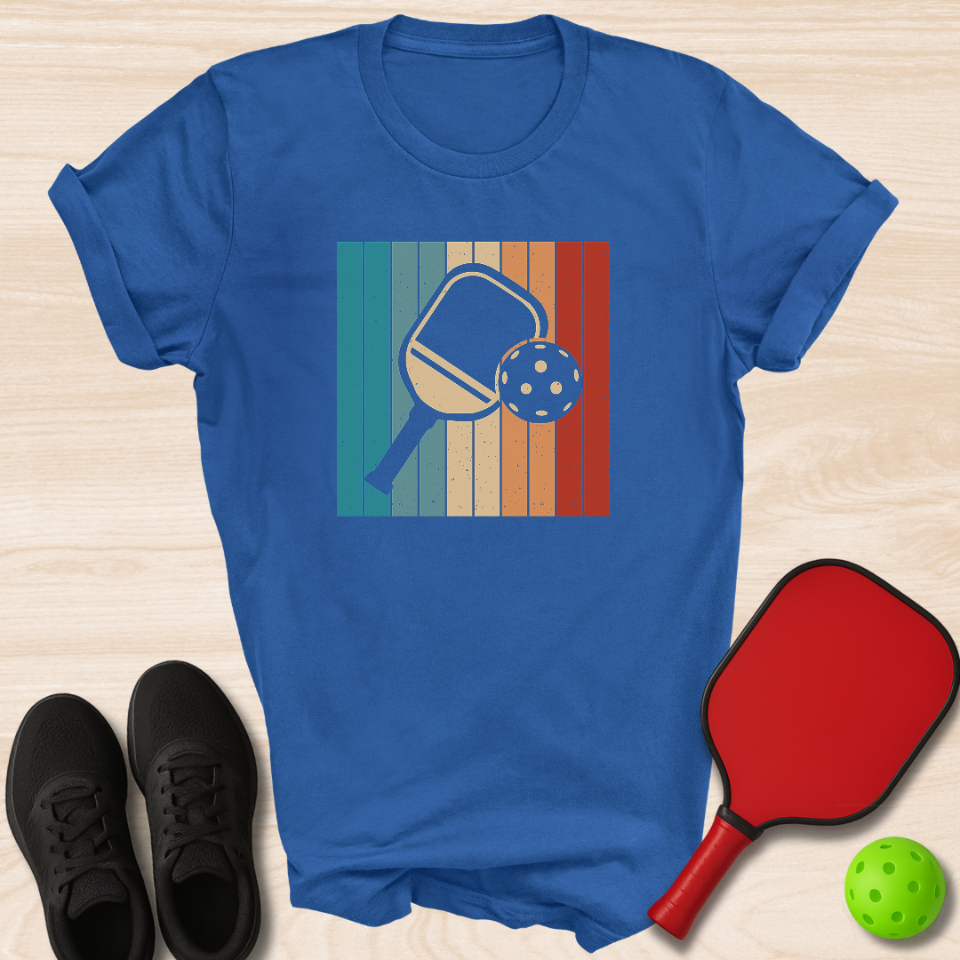 Pickleball Retro Square