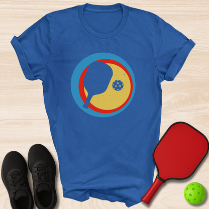 Retro Circle Pickleball