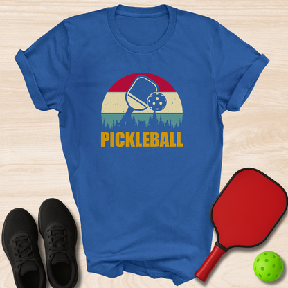 Pickleball Forest Sunset